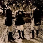 Left: Major CHS Townsend RAVC Centre: Pablo Larios Marquis de Marzales Right: Mr A.B. Hankey 1928