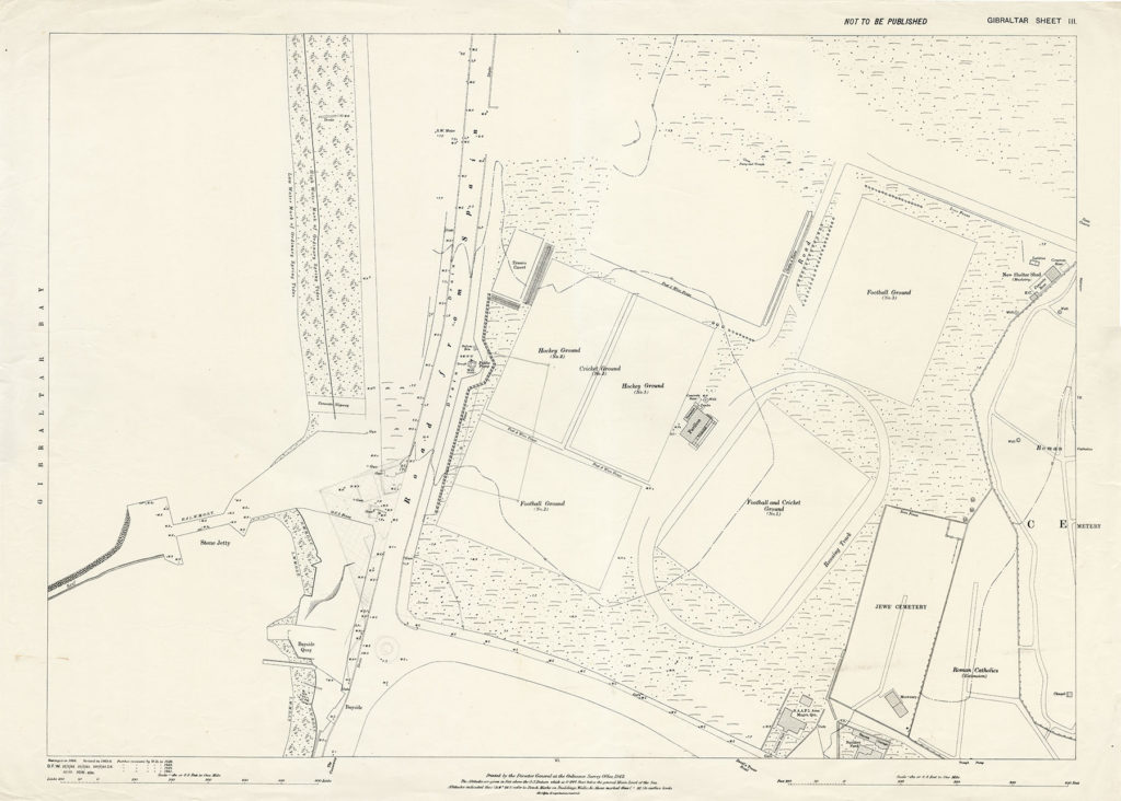 Map-1-Gibraltar-Sheet-3-1942-Sundial-Roundabout